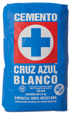 Cruz Azul Cemento Blanco